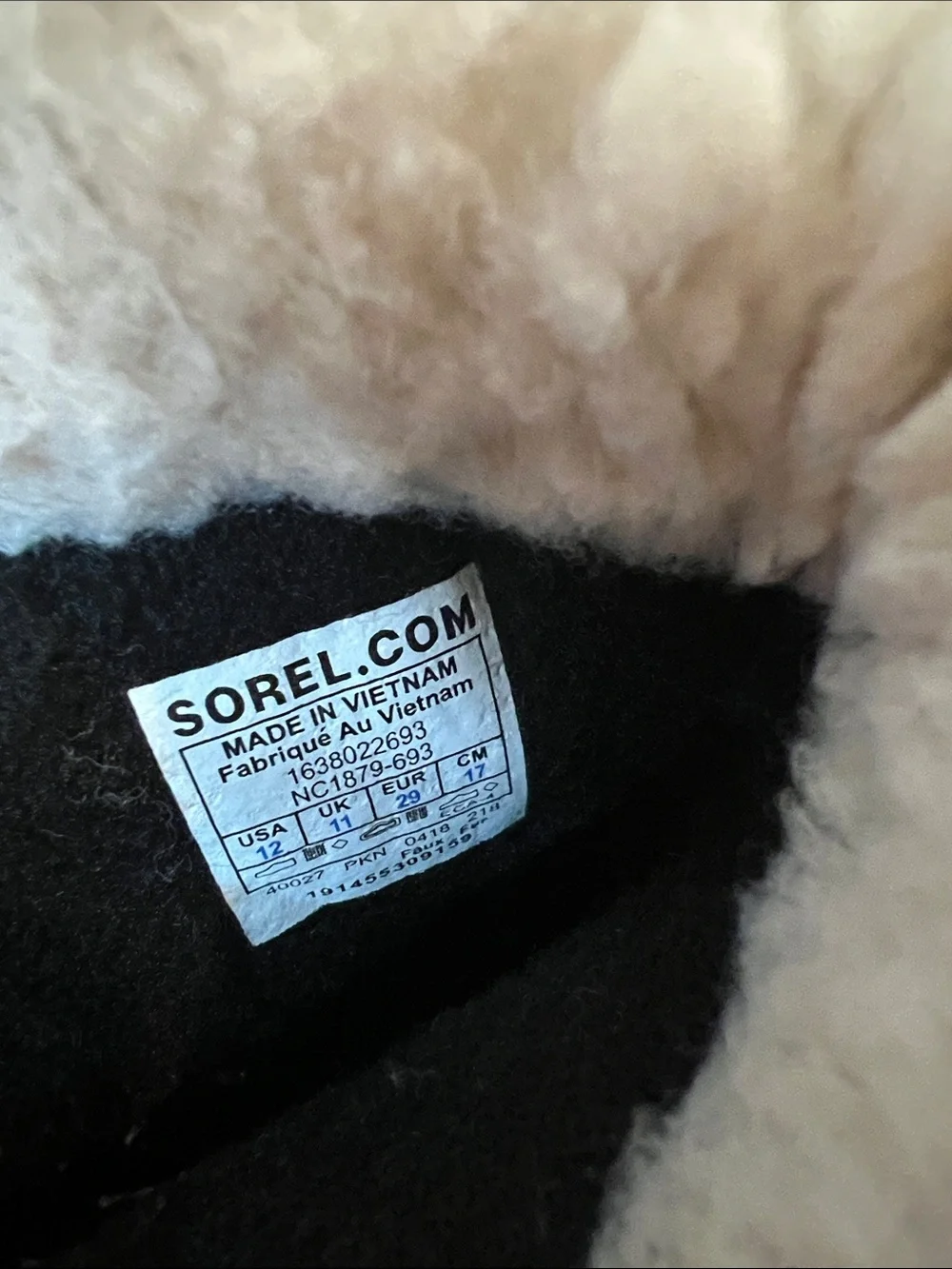 Sorel - Girls Kids Winter Snow Boots - Size 12